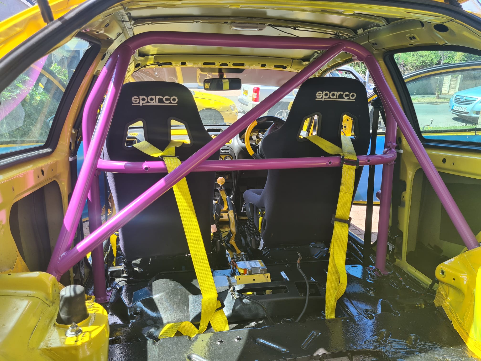 Fathers Car Roll Cage 2